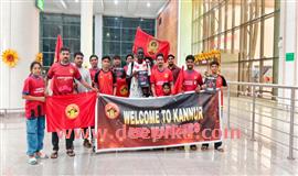 ക​ണ്ണൂ​ർ വാ​രി​യേ​ഴ്സി​ന്‍റെ വി​ദേ​ശ  താ​ര​ങ്ങ​ൾ​ക്ക് സ്വീ​ക​ര​ണം ന​ൽ​കി