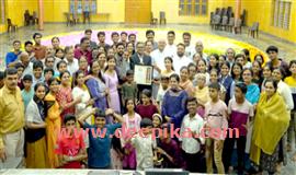 വ​ച​ന​പ്പൂ​ക്ക​ളം ഒ​രു​ക്കി​യ​തി​ൽ  ബെ​സ്റ്റ് ഓ​ഫ് ഇ​ന്ത്യ റി​ക്കാ​ർ​ഡ്