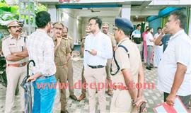 സ​ബ് ക​ള​ക്ട​റു​ടെ നേ​തൃ​ത്വ​ത്തി​ൽ സൈ​റ്റ് ഇ​ൻ​സ്പെ​ക്‌​ഷ​ൻ