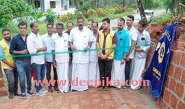 റോ​ഡ് ഉദ്ഘാടനം ചെയ്ത ു