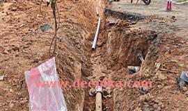 കു​ടി​വെ​ള്ളം മു​ട​ങ്ങി ആ​റുദി​വ​സം;  പ്ര​ദേ​ശ​വാ​സി​ക​ൾ ദു​രി​ത​ത്തി​ൽ