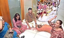 പ്ര​തി​ഷേ​ധം അ​തി​രു​വി​ട്ട് "അ​ടി’​യ​ന്ത​ര കൗ​ണ്‍​സി​ൽ