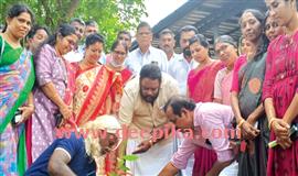 പു​ന​ർ​ജ​നി സു​കൃ​ത​വ​നം പ​ദ്ധ​തി​ക്കു  പ​ട്ട​ഞ്ചേ​രി പ​ഞ്ചാ​യ​ത്തി​ൽ തു​ട​ക്കം