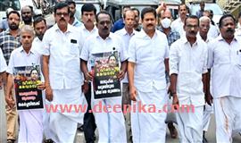 ആരോഗ്യവകുപ്പിനെതിരേ കോൺഗ്രസ് സമരം