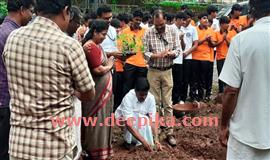 ക​മ്പ​ല്ലൂ​രി​ൽ ചെ​ണ്ടു​മ​ല്ലി കൃ​ഷി​ക്ക് തു​ട​ക്ക​മാ​യി