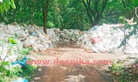 ആധുനിക വാതകശ്മശാനം  മാ​ലി​ന്യനിക്ഷേപകേന്ദ്രമായി