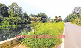 പു​ഴ​യോ​ര ബൈ​പാ​സ് സൗ​ന്ദ​ര്യ​വ​ത്ക​ര​ണം പാ​ളി