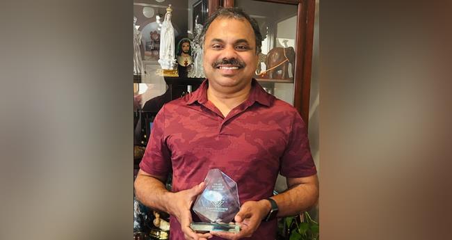 കാ​ന​ഡ ഗ്രാ​ൻ​ഡ് നൈ​റ്റ് അ​വാ​ർ​ഡ് ഫ്രാ​ൻ​സി​സ് ജോ​സ​ഫി​ന്