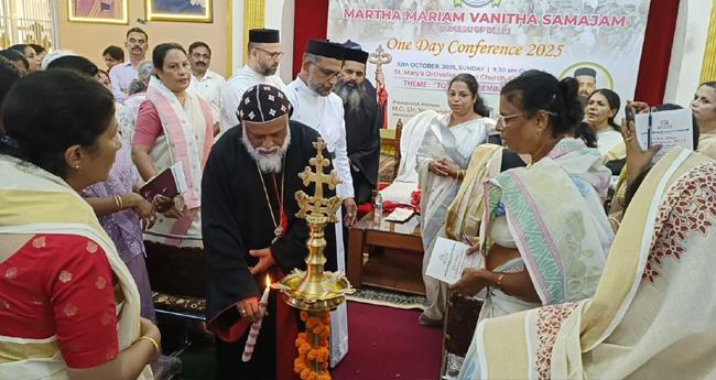 മർത്ത മറിയം വനിതാ സമാജം ഏകദിന സമ്മേളനം സംഘടിപ്പിച്ചു