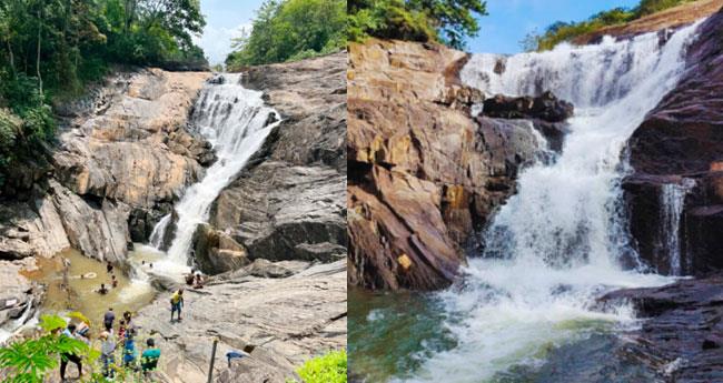 ഒ​റ്റ സ്ഥ​ലം, ര​ണ്ടു വെ​ള്ള​ച്ചാ​ട്ടം