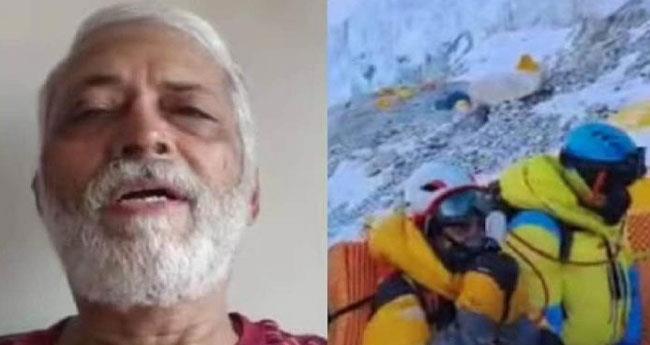 ഒന്നിച്ചുകയറാൻ ആഗ്രഹിച്ചു, എന്നാല്‍... ഭാ​ര്യ​യ്ക്കാ​യി എ​വ​റ​സ്റ്റ് കീഴടക്കി​ അ​റു​പ​തു​കാ​ര​ന്‍